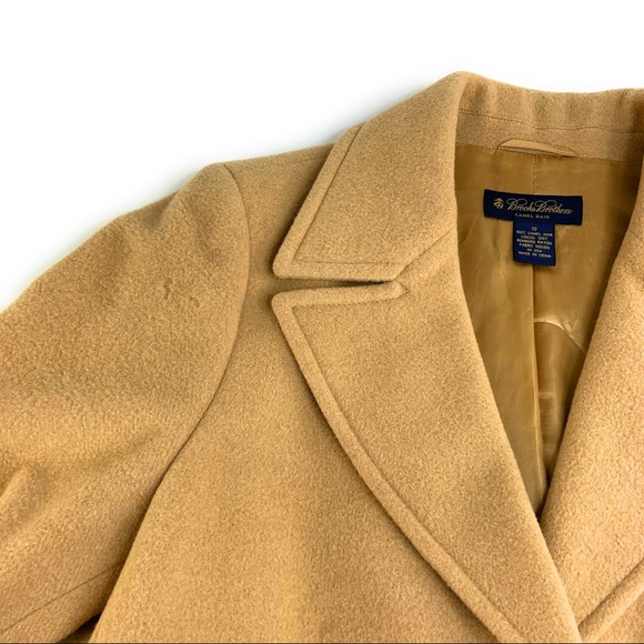 Brooks Brothers 100% Camel Hair Coat - Picture 4 of 15